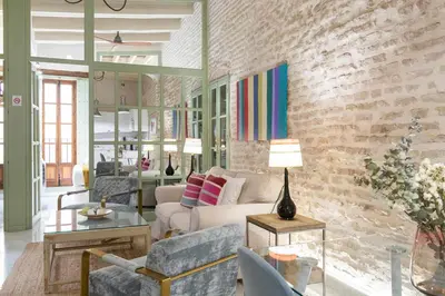 Zona de estar de Judería de Sevilla IV – Luxury Apartments.