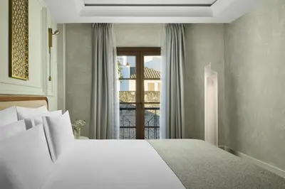 Cama o camas de una habitación en NH Collection Palacio de Córdoba