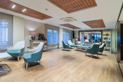 Zona de estar de Hotel Selu