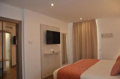 Cama o camas de una habitación en Hotel Selu