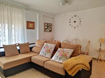 Zona de estar de Apartamento La Muralla de San Lorenzo
