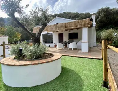 Jardín al aire libre en Pureza del Hueznar