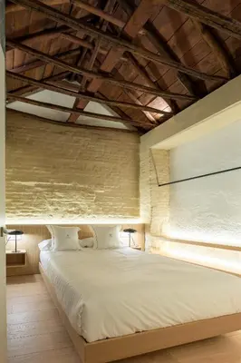 Cama o camas de una habitación en La Posada Del Alma
