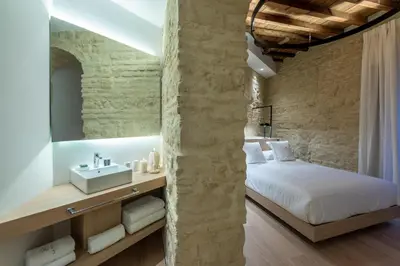 Cama o camas de una habitación en La Posada Del Alma