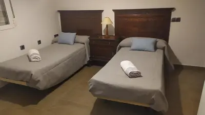 Cama o camas de una habitación en Casa Castillo