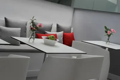 Zona de estar de Hotel Boutique Caireles