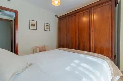Cama o camas de una habitación en Apartamento centrico Cardenas