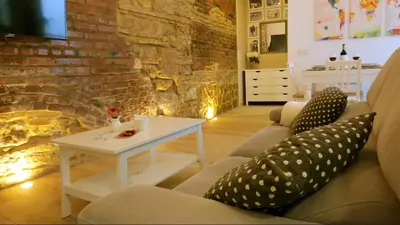 Zona de estar de Apartamento Casa Mozárabe
