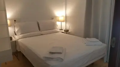 Cama o camas de una habitación en Acogedor dúplex en el centro - Wifi