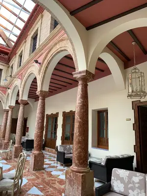 Zona de estar de Hotel Santo Domingo Lucena