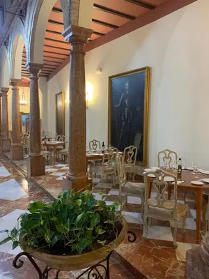 Zona de estar de Hotel Santo Domingo Lucena