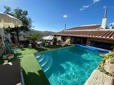 Piscina en o cerca de Fantastic Private Villa with pool near Ardales and Caminito del Rey