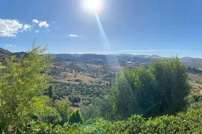 Paisaje cerca de esta villa