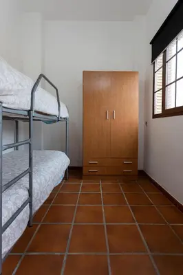 Cama o camas de una habitación en Apartamento El Ventorrillo