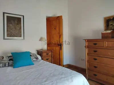 Cama o camas de una habitación en Vivienda Rural Las Bartolas
