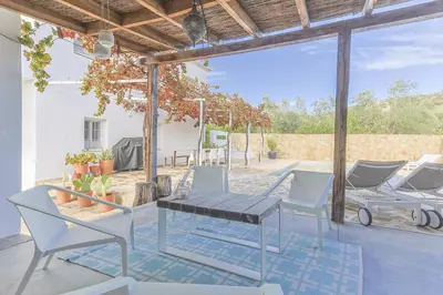 Zona de estar de Casa Olivo