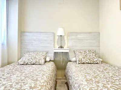 Cama o camas de una habitación en Apartamento Puerta Cerrada