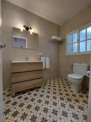 Un baño de Casa del Arco