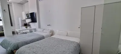 Cama o camas de una habitación en Loft familiar 