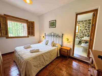 Cama o camas de una habitación en Villa La Solana Rocabella