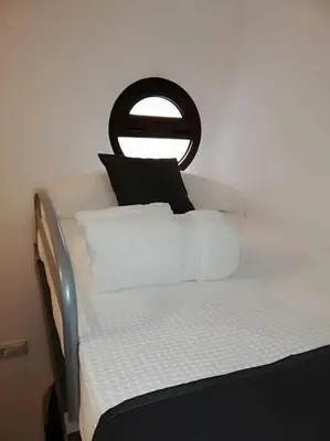 Cama o camas de una habitación en Caño de Hierro