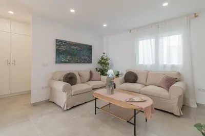 Zona de estar de Precioso apartamento junto al Palacio de Orive