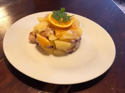 Comida en o cerca de esta villa