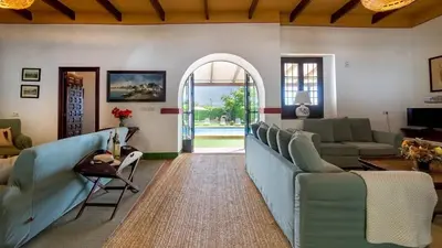 Zona de estar de Casa Velasco