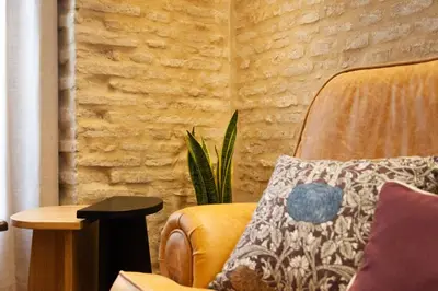 Zona de estar de Duplex en el casco antiguo de Sevilla