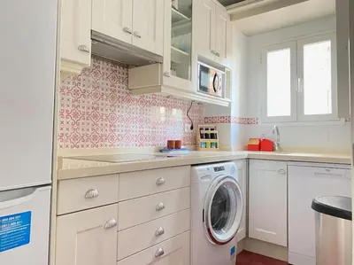 Una cocina o zona de cocina en Hispalis Nervión