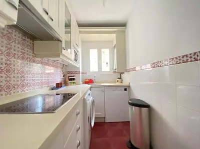 Una cocina o zona de cocina en Hispalis Nervión