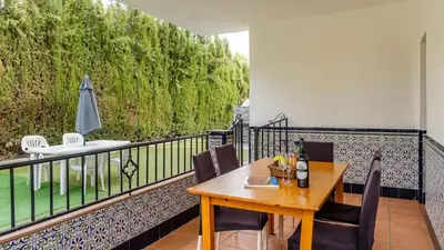 Un balcón o terraza de Villa de los Sueños Atarfe by Ruralidays