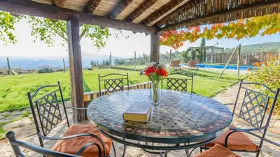 Jardín al aire libre en El Morrón Algarinejo by Ruralidays