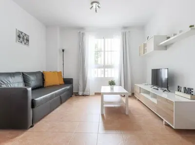 Zona de estar de Alojamiento con piscina en Sevilla
