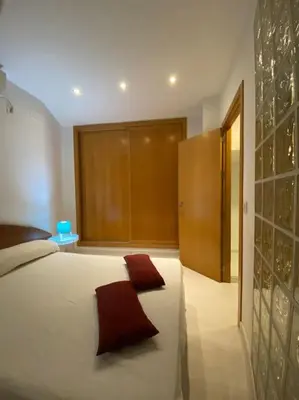 Cama o camas de una habitación en Luxury Complete Building in the Heart of Seville
