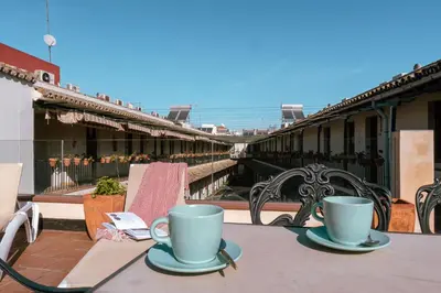 Plano de Apartamento con encanto en patio sevillano (203)