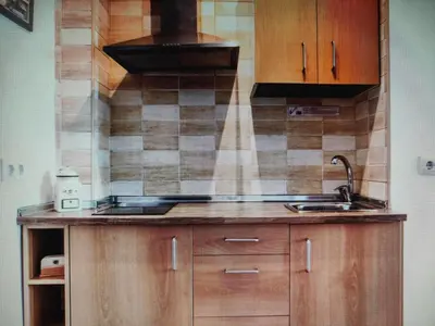 Una cocina o zona de cocina en loft Alameda de Hercules