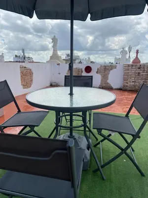 Un patio o zona al aire libre en LA CASA MIRADOR DE ÉCIJA