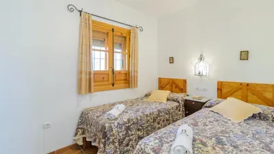 Cama o camas de una habitación en Cuesta Blanca Montilla by Ruralidays