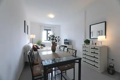Zona de estar de RentalSevilla Clemente Hidalgo