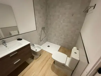 Un baño de La Garzona