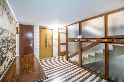Cama o camas de una habitación en La Perla del Centro