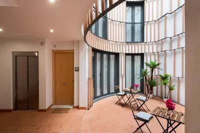 Plano de AvantiStays Azahar, en un barrio con encanto