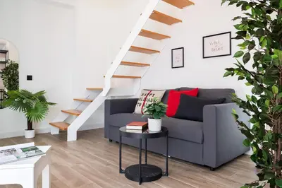 Zona de estar de AvantiStays Azahar, en un barrio con encanto