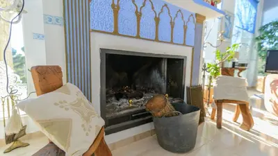 Zona de estar de Casa Grande Constantina by Ruralidays