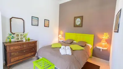 Cama o camas de una habitación en Casa Grande Constantina by Ruralidays