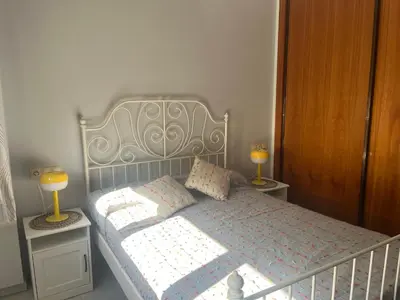 Cama o camas de una habitación en Apartamento lux capilla