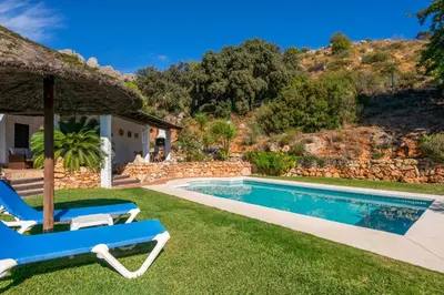 Piscina en o cerca de El Chorro Villas Casa Buganvilla