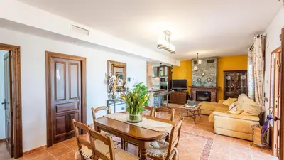 Zona de estar de Casa Cuatro Vientos Almogía by Ruralidays
