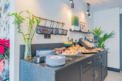 Una cocina o zona de cocina en VESCI FAVENTIA